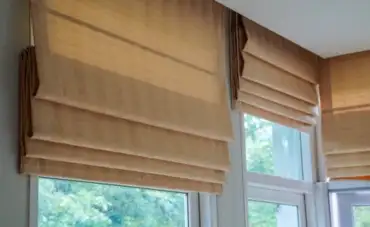 Roller Blinds vs Roman Blinds