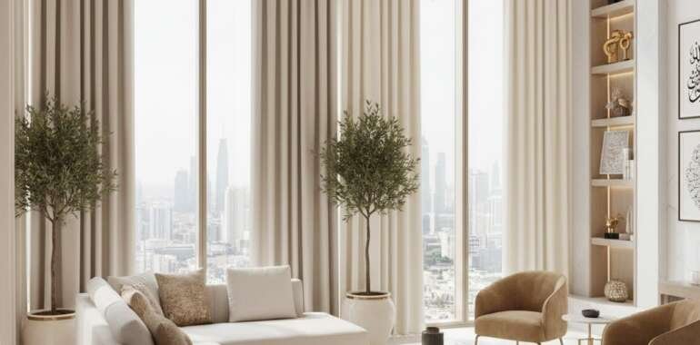 Eyelet Curtains vs. Pencil Pleat – Dubai Homeowners’ Guide