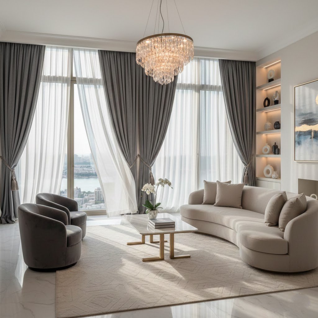 Latest Curtain Trends in Dubai