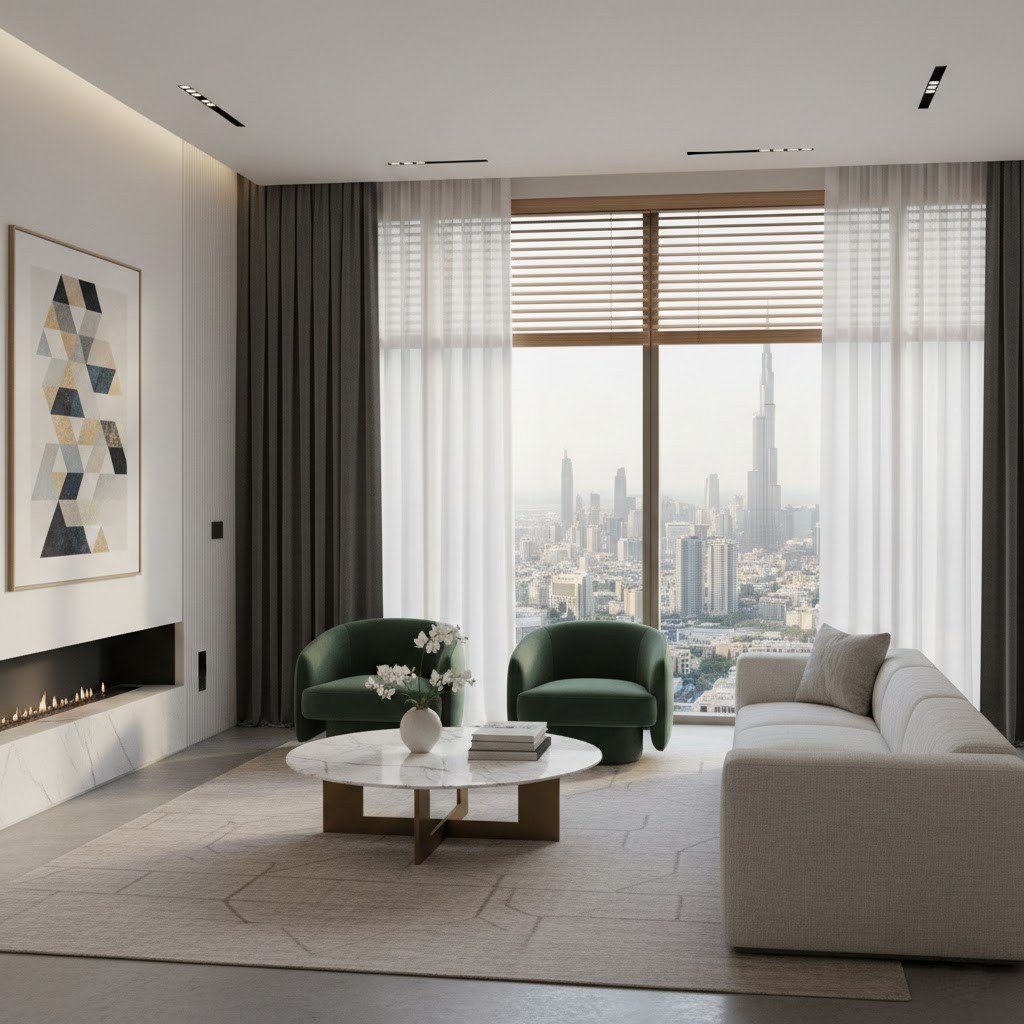 Interior Designers Love Empire Curtains: Here’s Why Dubai Clients Agree