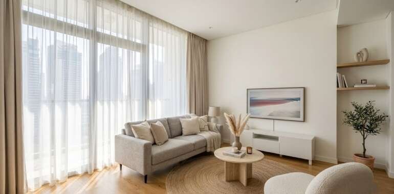 Best Curtain Ideas for Small Living Rooms