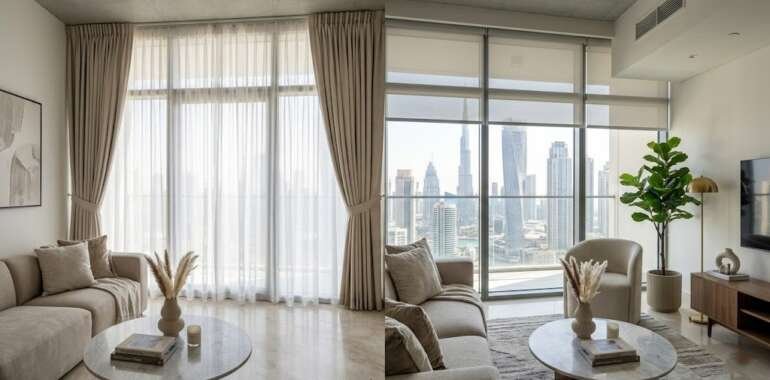 Curtains vs Blinds What Works Better For Dubai Apartments?