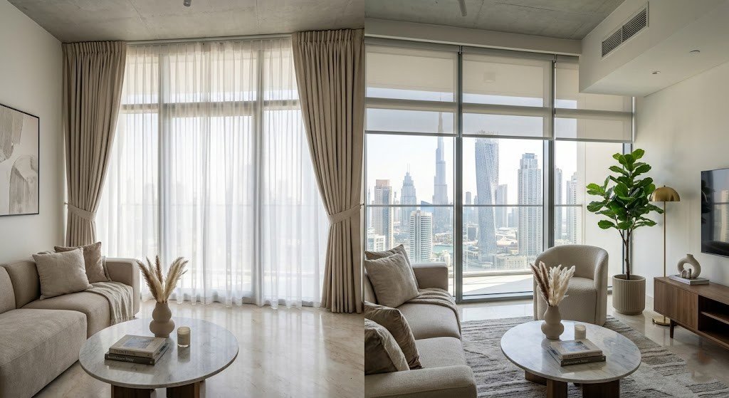 Curtains vs Blinds What Works Better For Dubai Apartments?