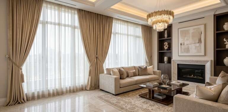 Luxury Curtain Styling Ideas for Elegant Interiors