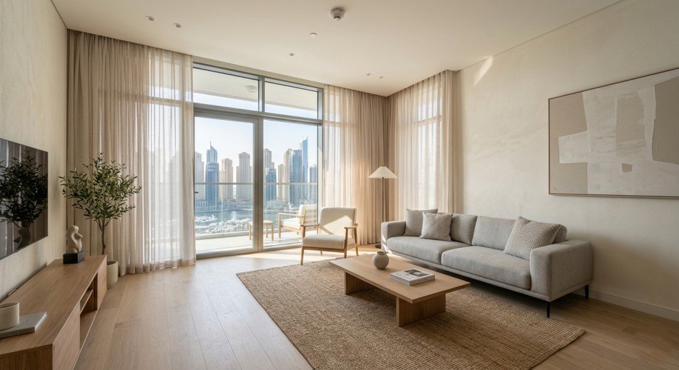 Minimalist Curtain Ideas for Modern Dubai Homes