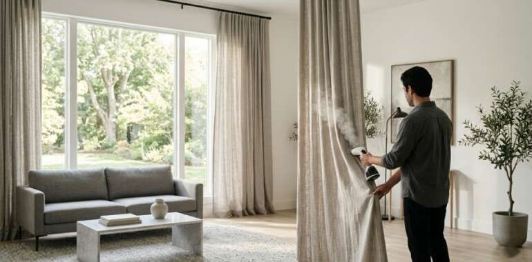 How to Clean Curtains at Home (Step-by-Step Guide)