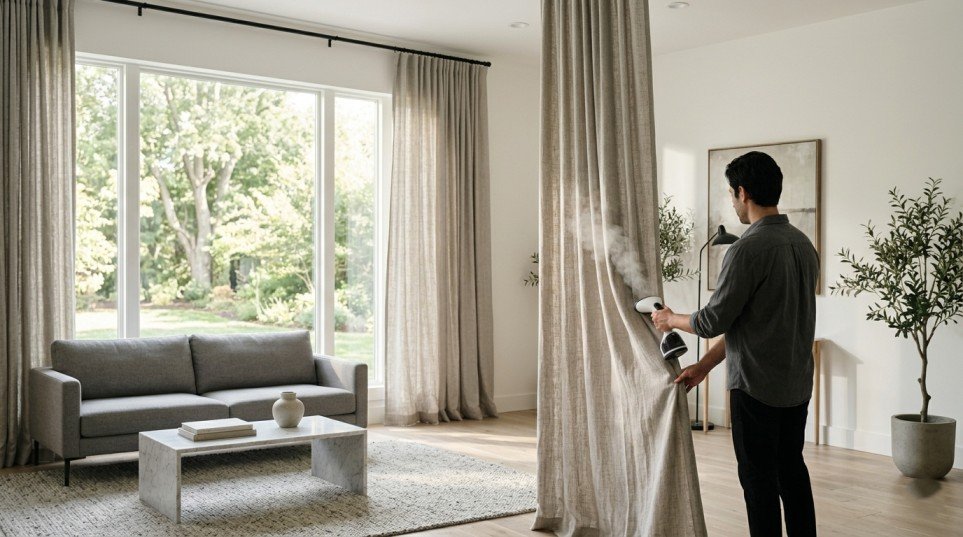 How to Clean Curtains at Home (Step-by-Step Guide)