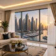 Curtain Fixing in Dubai Marina – Professional Installation Services by Empire Curtains