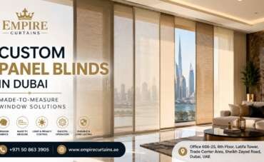 Custom Panel Blinds in Dubai: Stylish Solutions for Modern Interiors