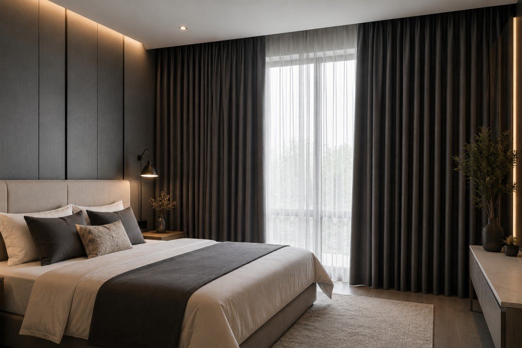 Blackout Curtains in Furjan – Custom Window Solutions for Style, Comfort & Privacy