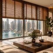 Wooden Blinds In Dubai Marina: Stylish & Custom Window Solutions