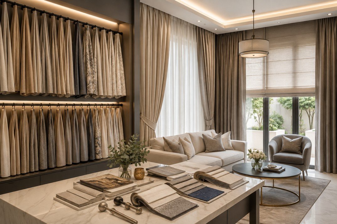 Curtain Shop in Arabian Ranches: Custom Curtains for Elegant Homes
