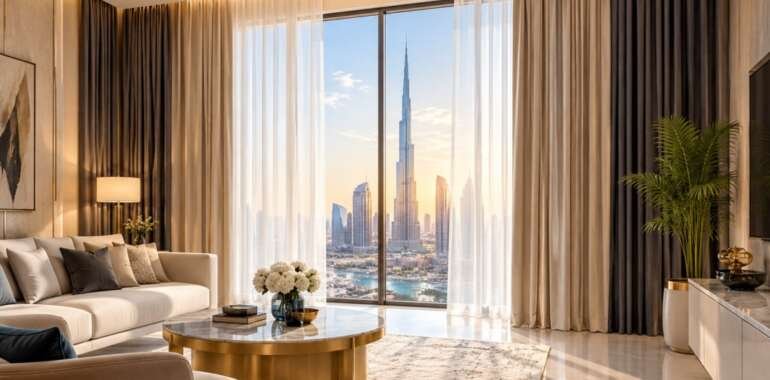 Luxury Curtain Designs for Dubai Homes: Elegant Ideas for Modern Interiors