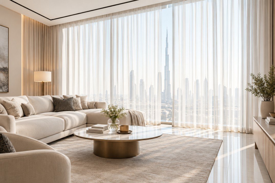 Modern Sheer Curtains Dubai Elegant Styles for Modern Homes